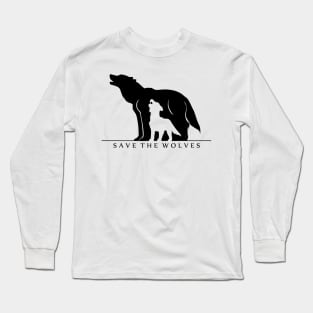 Save The Wolves Long Sleeve T-Shirt